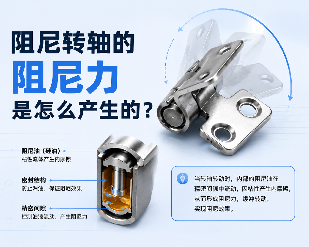 阻尼转轴的阻尼力是怎么产生的？